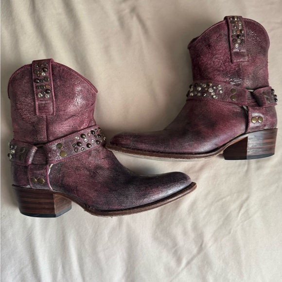 Frye Shoes - Frye Deborah Short Studded boot